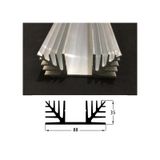 Alüminyum Soğutucu Profil Led Soğutma Profili 88 X 35 Mm 507963122