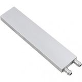 Alüminyum Su Sıvı Isıtma Cpu Soğutma Bloğu 40 X 160 Mm B41