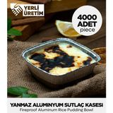 Alüminyum Sütlaç Kasesi - 4.000 Adet