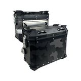Alüminyum Yan Çanta 33LT Takım KAMUFLAJ/SIYAH/MC00502 - Standart