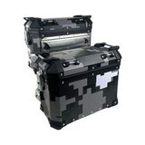 Alüminyum Yan Çanta 33LT Takım Mozaik/gri/cl-Ca-01 - Standart