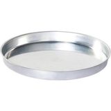 Alüminyum Yuvarlak Tepsi – 37 cm Genişlik, 4 cm Derinlik
