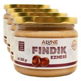 ALUNE %50 Fındık Parçacıklı Fındık Ezmesi 300 gr (4 paketi)