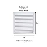 Alupan 30 x 35 cm Alüminyum Menfez Banyo WC Havalandırma Panjur