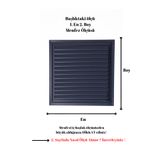 Alupan Alüminyum 35x55 cm Menfez Banyo WC Havalandırma Panjur