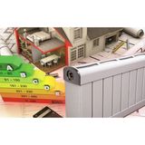Alurad Alüminyum Panel Radyatör Çiğdem 600 x 10 Ral 9001 Krem