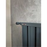 Alurad Alüminyum Panel Radyatör Klasik 525X14 Ral 7016 Antrasit Gri