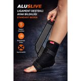 Aluslive Standart Beden Ligament Destekli Ayak Bilekliği Esnek Kumaş ile Konforlu Kullanım