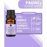 ALUULA Zawira Her Damla Saflık: %100 Saf, Seyreltilmemiş Doğal Aromaterapi Paçuli Uçucu Yağı 10 ml