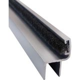 Aluwand Cam Balkon Fitili 8 mm Alüminyum (Aluminyum) Eloksal – kH Fitil 129–162 cm