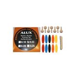 Alux Müzik 0.22 Divan Bağlama Piramit Tel Seti + 7 Adet Burgu + Adet Numaralı Tezene + Eşik