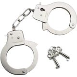 Alvenda Home Anahtarlı Oyuncak Metal Kelepçe Polis Kelepçesi