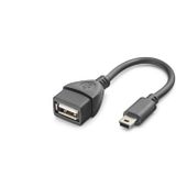 Alvenda Home Mini Usb To Usb Otg Kablo - Siyah HN4591