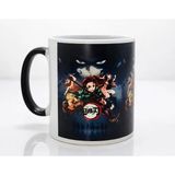 Alvenda Home Porselen Renk Değiştiren Demon Slayer Kupa Bardak A - çok renkli