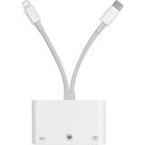 Alvenda Home ZR814 Lightning Type-C Ethernet Camera Adaptör - Çok Renkli