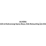 Alvera 120 ml Kahverengi Sprey Boya, Kök Retouching Için Etkili - Diger