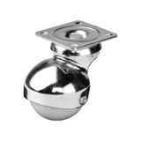 ALVERA COLLECTION Hts 208 - 50 mm Küre Tablalı Çift Bilyalı Teker