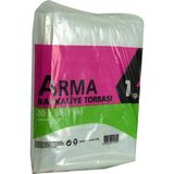 Alvera Collection Naylon Torba Arma Şeffaf Bakkaliye Kuruyemiş Şeker Torbası 20X30 (1 Lik ) Takribi 265 Adet 1000 gr - Belirtilmemiş