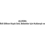 Alvera Ikili Silikon Kaşık Seti, Bebekler Için Kullanışlı ve Rahat - Standart