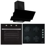 Alveus 6 Program Turbo Ankastre Cam Set - Siyah