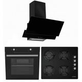 Alveus AD07-A10-AF850 Siyah 3'lü Ankastre Set