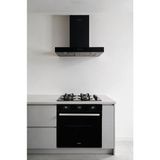 Alveus Black Edition 615 3'lü Ankastre SET(LARA-KLS670-MFA615) - Siyah