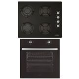 Alveus GLS 640 MFA - 627 Siyah 2'li Ankastre Set