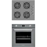 Alveus GLS640 - MFA627 Gri 2'li Ankastre Set