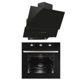 Alveus İnci MFA 614 - MOD 3000 2'li Siyah Ankastre Set