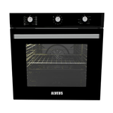 Alveus MFA 615 Siyah Turbo+Soğutma Fan Ankastre Fırın