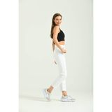 Alvin Beyaz Likralı Mom Jean Pantolon 2024 2024 - 34