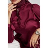 Alvina BROŞLU SATEN TUNİK 45589