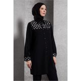 Alvina KARE DESENLİ TUNİK 45088