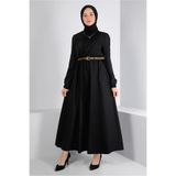 Alvina MANŞETLERİ LASTİKLİ ELBİSE 43400