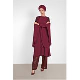 Alvina PUL PAYETLİ ASİMETRİK KESİM ŞİFON TUNİK 4254