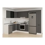 Alvinka 180 330X222 Cm Mbr_B Köşe Mutfak Dolabı, Antrasit Mdf