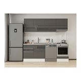 Alvinka 230X210 cm Hg_j Mutfak Dolabı Antrasit - Mdf
