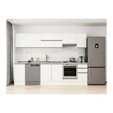 Alvinka 285X210 Cm Mutfak Dolabı, M E80S45S40 1 Beyaz Suntalam