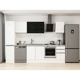 Alvinka 290X210 cm High Gloss Mutfak Dolabı MB-E80B45S45-3 Beyaz - Suntalam