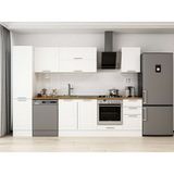 Alvinka 290X210 cm Klasik Mebran Mutfak Dolabı MB-E80B45S45-2 Beyaz - Suntalam