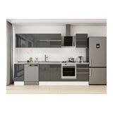 Alvinka 290X210 Cm Mutfak Dolabı, M E80S40S50 2 Antrasit Suntalam