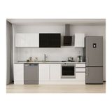 Alvinka 290X210 Cm Mutfak Dolabı, M E90S40S40 3 Beyaz Suntalam