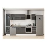 Alvinka 290X210 Cm Mutfak Dolabı, Mb E90B40S40 2 Antrasit Suntalam