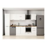 Alvinka 295X210 Cm Klasik Mebran Mutfak Dolabı, Mb E80B45S50 2 Mebran Beyaz Suntalam