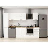 Alvinka 295X210 cm Klasik Mebran Mutfak Dolabı MB-E90B40S45-2 Beyaz - Suntalam