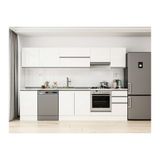 Alvinka 295X210 Cm Mutfak Dolabı, M E80S50S45 1 Beyaz Suntalam