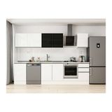 Alvinka 295X210 Cm Mutfak Dolabı, M E80S50S45 3 Beyaz Suntalam
