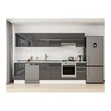 Alvinka 295X210 Cm Mutfak Dolabı, M E90S45S40 1 Antrasit Suntalam