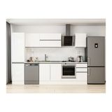 Alvinka 295X210 Cm Mutfak Dolabı, Mb E80B50S45 2 Beyaz Mdf