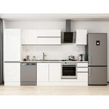 Alvinka 300X210 cm High Gloss Mutfak Dolabı MB-E80B60S40-2 Beyaz - Suntalam